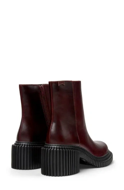 Camper Pix London In Burgundy