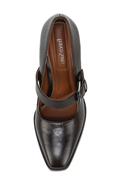 Franco Sarto Women's Shalina Square Toe Mary Jane Shoes In Burgundy