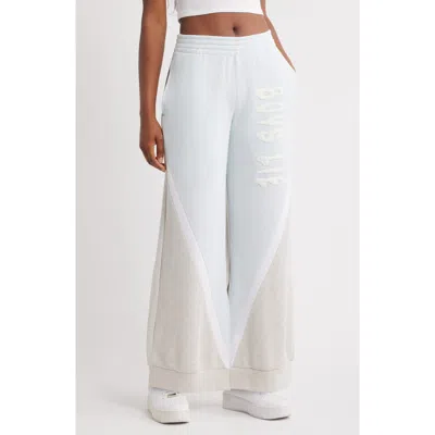 Boys Lie Private School Thermal Sweatpants In White