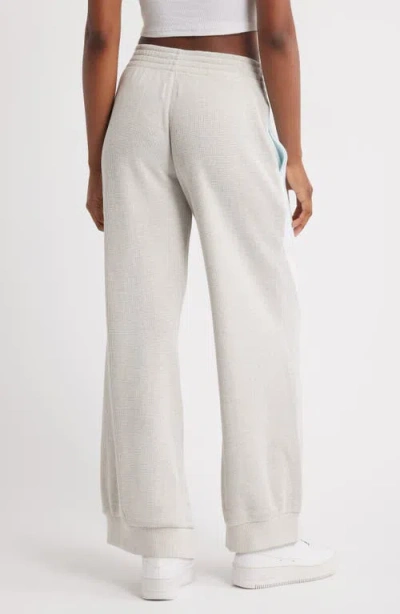 Boys Lie Private School Thermal Sweatpants In White