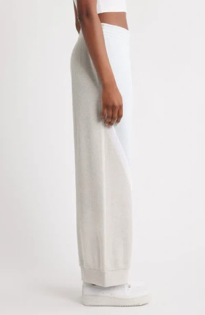 Boys Lie Private School Thermal Sweatpants In White