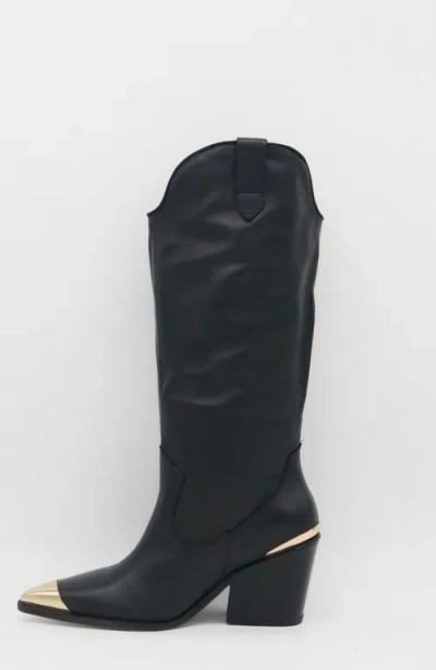 Stivali New York Prince Knee-high 2-in-1 Convertible Boots In Black