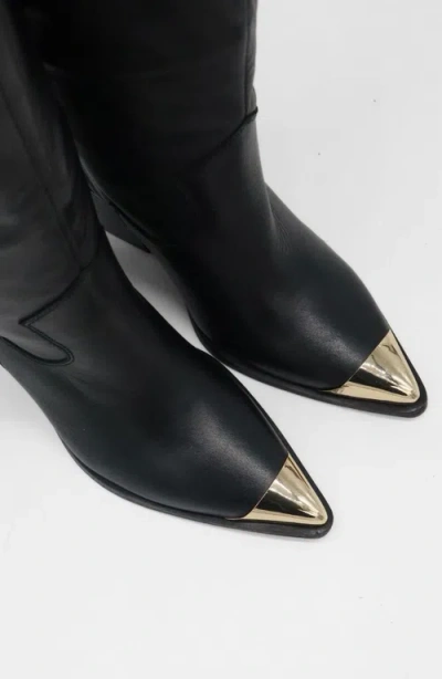 Stivali New York Prince Knee-high 2-in-1 Convertible Boots In Black