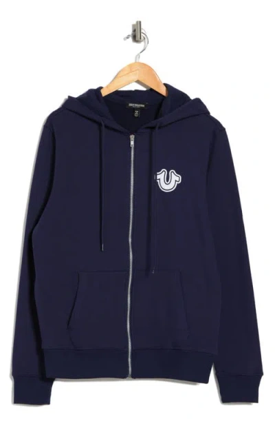 true religion ネイビー　ジップパーカー S True Religion Heritage Big T Zip-Up Hoodie – DTLR