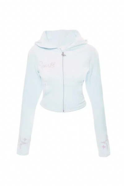 Sparkl Tracksuit Jacket In Blue