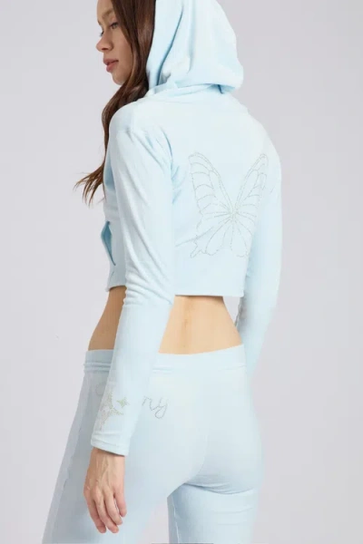 Sparkl Tracksuit Jacket In Blue
