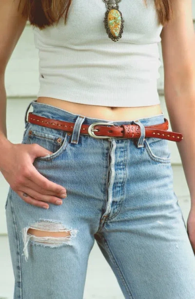 Bed Stu Ruby Belt In Brown