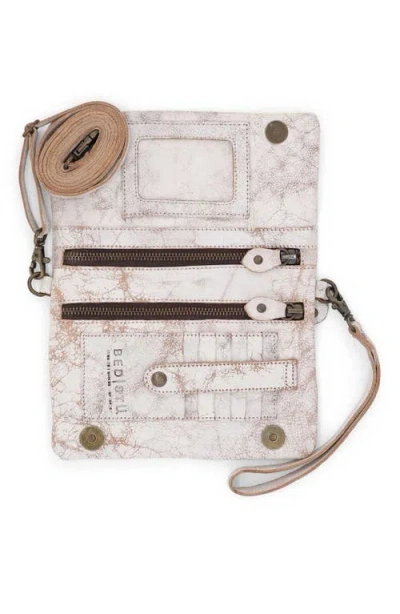 Bed Stu Cadence Leather Crossbody Bag In Orange