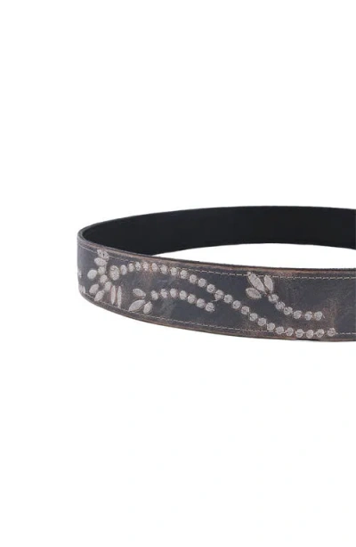 Bed Stu Mohawk Belt In Black