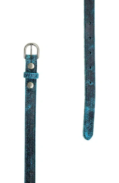Bed Stu Monae Belt In Blue