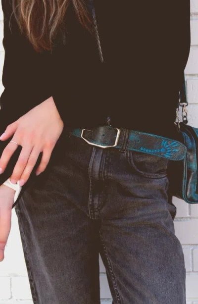 Bed Stu Mohawk Belt In Black