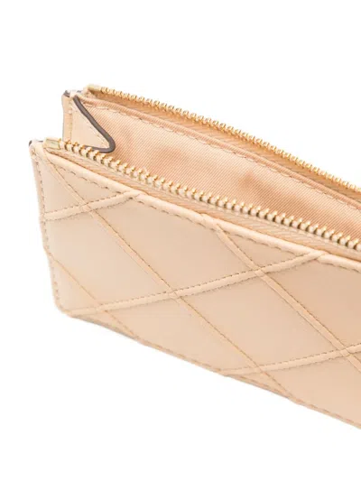 Tory Burch Fleming Wallet In Neutral