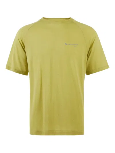 Klättermusen Raglan-sleeve T-shirt In Green