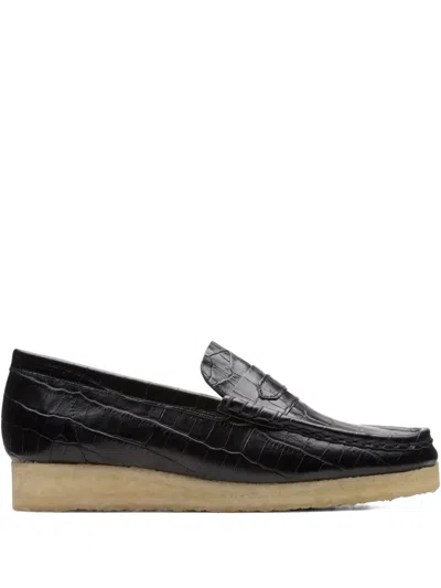 Clarks Originals Wallabee "black" Loafers