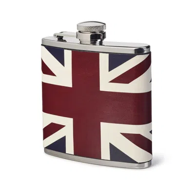 Aspinal Of London Brit 5oz Classic Hip Flask In Multi