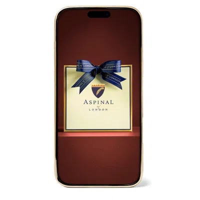 Aspinal Of London Iphone 16 Pro Max Case In Pattern