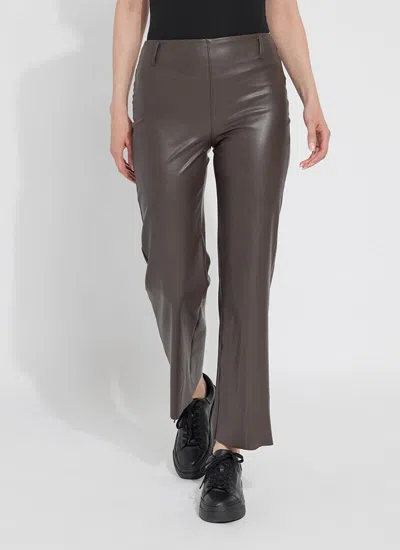 Lyssé Amara Straight Pant In Brown