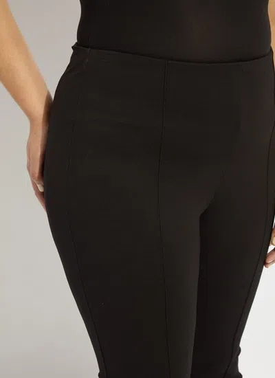 Lyssé Elysse Stretch Ponte Ankle Pants In Black