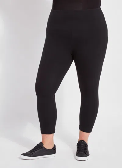 Lyssé Taylor Seamed Legging Curvy In Black