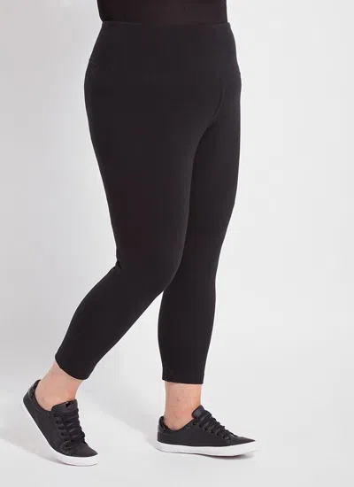 Lyssé Taylor Seamed Legging Curvy In Black