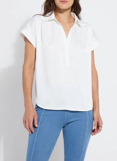 Lyssé Amaya Pull On Top In White