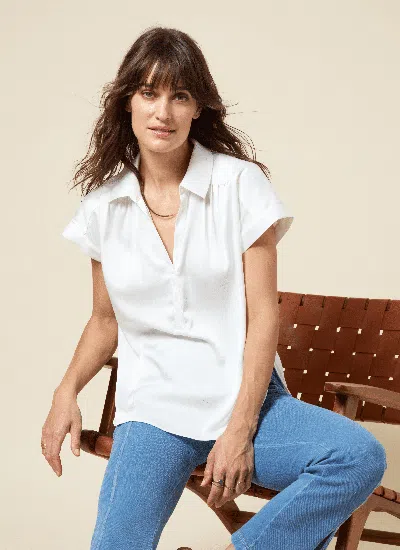 Lyssé Amaya Pull On Top In White