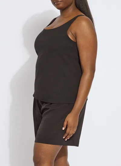 Lyssé Essential Tank Curvy In Black