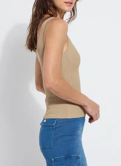 Lyssé Avril Tank Top In Tanned In Brown