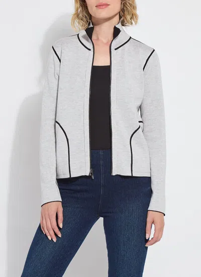 Lyssé Reversible Cashmere Zip Up Cardigan In Black