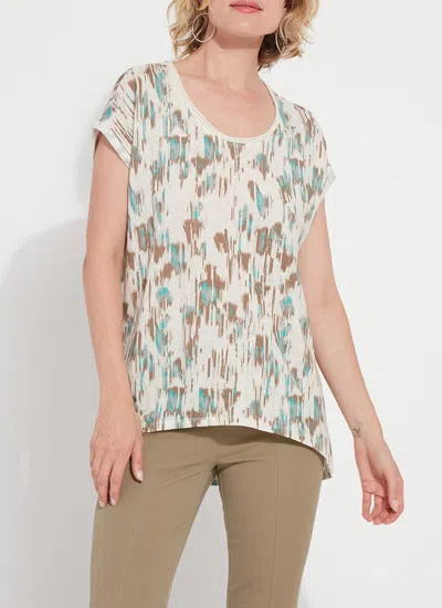 Lyssé Printed Classic Tee In Multi