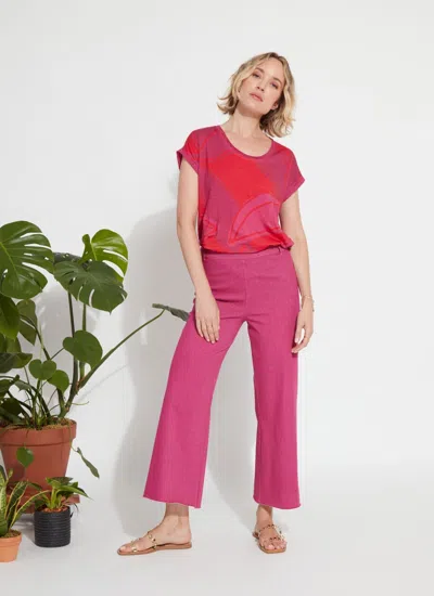 Lyssé Printed Classic Tee In Multi