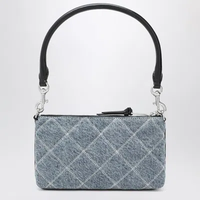 Marc Jacobs Pochette Snapshot In Quilted Denim In Blue