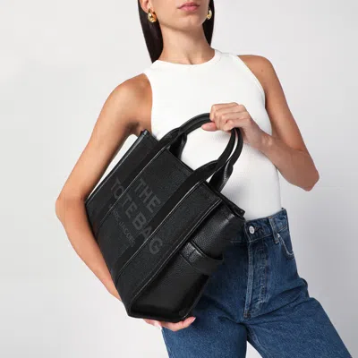 Marc Jacobs Women Black Leather Medium The Tote Bag Handbag In Black