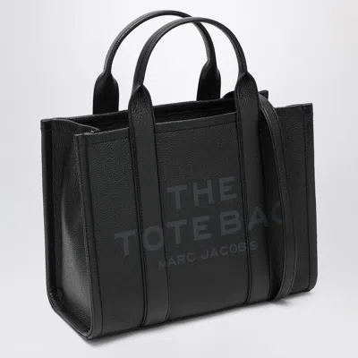 Marc Jacobs Women Black Leather Medium The Tote Bag Handbag In Black
