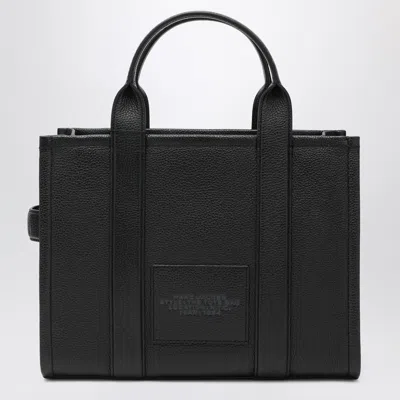 Marc Jacobs Women Black Leather Medium The Tote Bag Handbag In Black