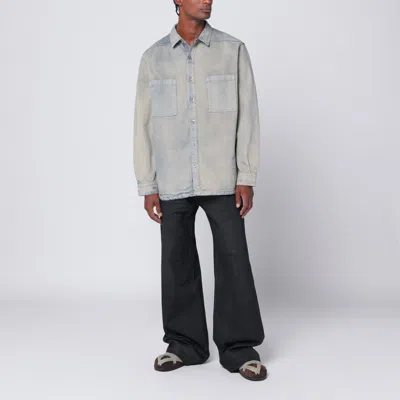 Drkshdw Shirt Long Sleeve In Blue