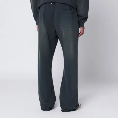Golden Goose Distressed-effect Black Jogger Pants Men In Black