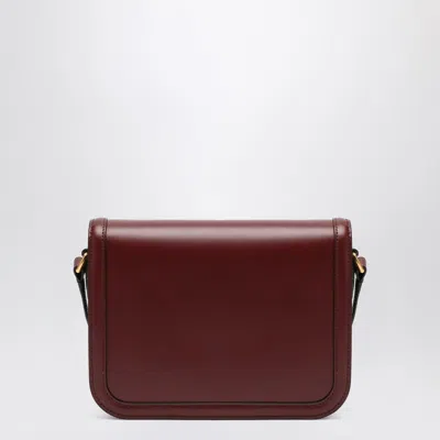Valentino Womens Brick Ruby 9to5 Small Leather Shoulder Bag In Red