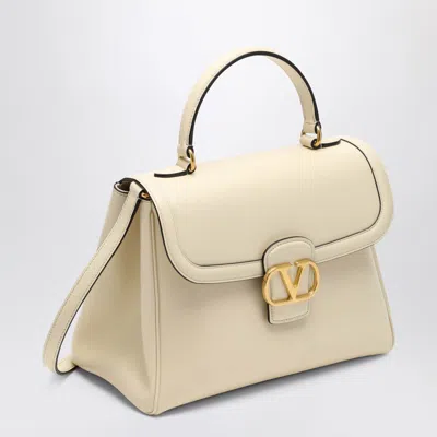 Valentino Large 9to5 Shoulder Bag In Butter Color In White