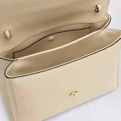 Valentino Large 9to5 Shoulder Bag In Butter Color In White