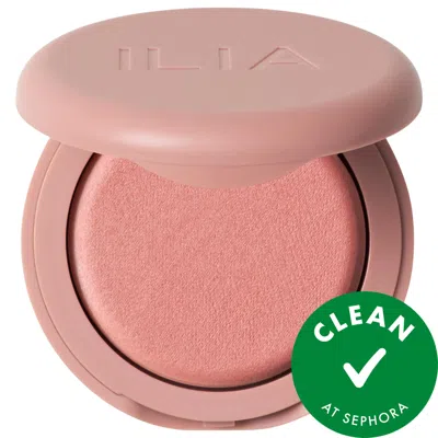 Ilia Soft Focus Blurring Blush - Talc-free Powder Blush Flutter 0.15oz/4.5g In Purple