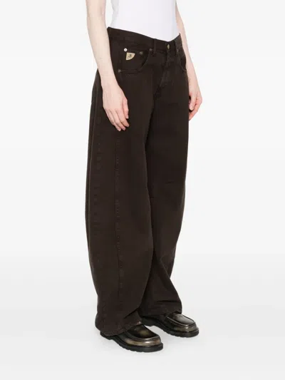 Lois Jeans Denim Wide-leg Jeans In Black