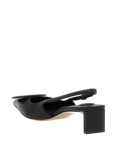 Jacquemus 45mm Les Chaussures Duelo Leather Mules In Black