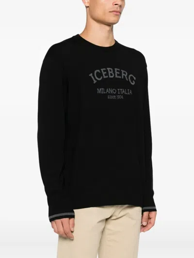 LOGO刺绣羊毛毛衣