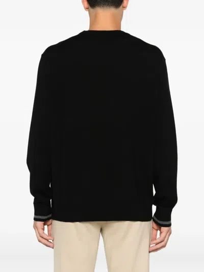 LOGO刺绣羊毛毛衣