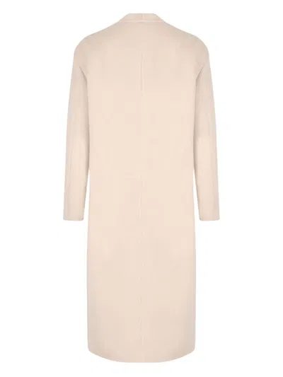 Isabel Marant Button-fastening Flap-pockets Single-breasted Coat In Neutral