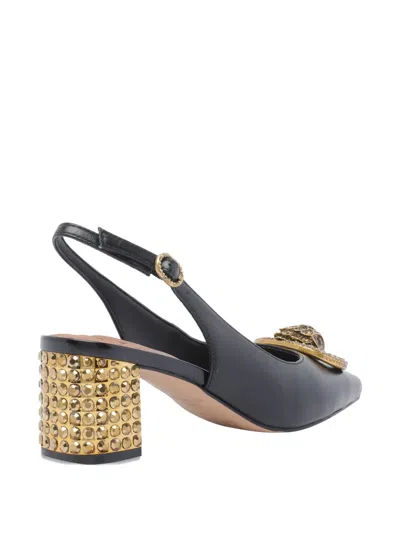 Kurt Geiger Chelsea Block Slingback In Black