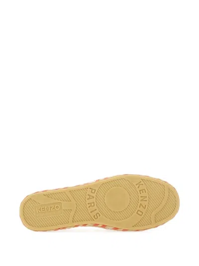 Kenzo Logo Braided Sole Espadrille In Neutral