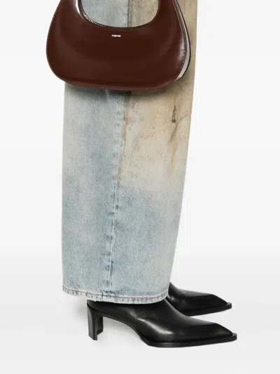 Coperni 'slim Swipe' Shoulder Bag In Brown