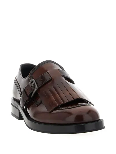 Church's Piper Leather Monk Shoes In Brown